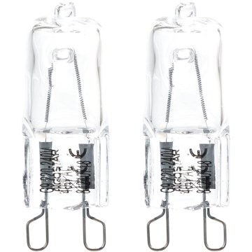 SET 2x Lampadina industriale G9/40W/230V 2700K - Aigostar