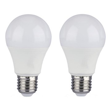 SET 2x Lampadina LED dimmerabile A60 E27/9W/230V 6400K