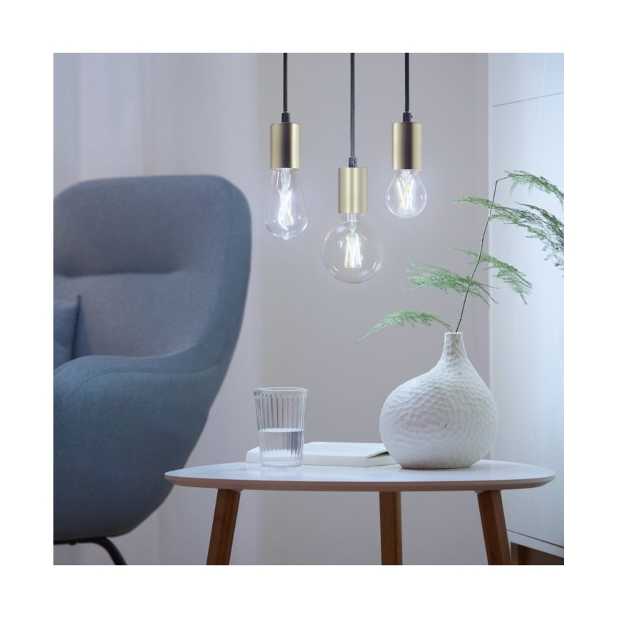 SET 2x Lampadina LED Dimmerabile FILAMENTO VINTAGE A60 E27/6,7W/230V 2700-6500K CRI 90 Wi-Fi - WiZ