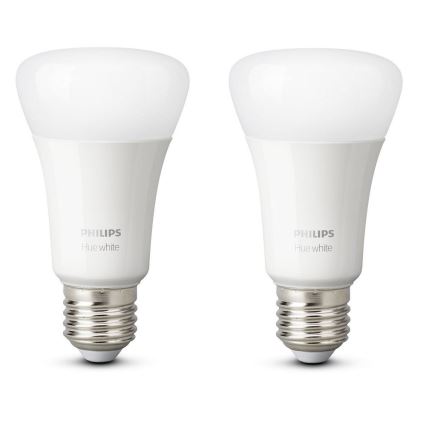 SET 2x Lampadina LED dimmerabile Philips Hue WHITE E27/9W/230V 2700K