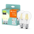 SET 2x Lampadina LED Dimmerabile SMART+ A60 E27/6W/230V 2700K - Ledvance