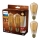 SET 2x Lampadina LED dimmerabile VINTAGE Philips ST64 E27/4,2W/230V 2200K