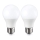 SET 2x Lampadina LED E27/9W/230V 2700K