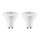 SET 2x Lampadina LED PAR16 GU10/4,7W/230V 2700K - Attralux