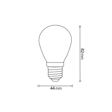 SET 2x Lampadina LED PARTY E27/0,3W/36V