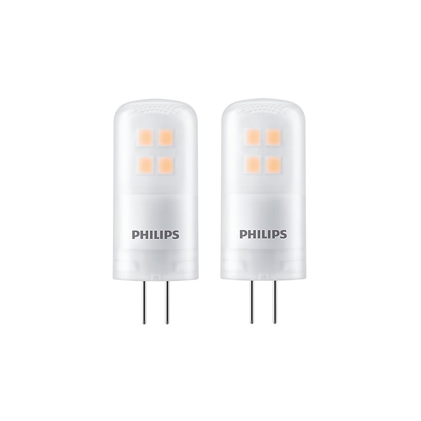 SET 2x Lampadina LED Philips G4/2,7W/12V 2700K