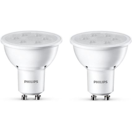 SET 2x Lampadina LED Philips GU10/3,5W/230V