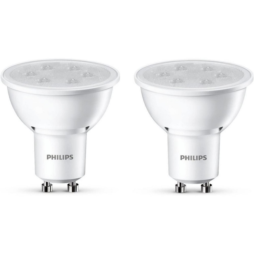 SET 2x Lampadina LED Philips GU10/3,5W/230V