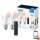 SET 2x Lampadina LED RGBW dimmerabile A60 E27/8,5W/230V 2200-6500K Wi-Fi + telecomando - WiZ