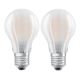 SET 2x Lampadina LED VINTAGE A60 E27/6,5W/230V 2700K - Osram