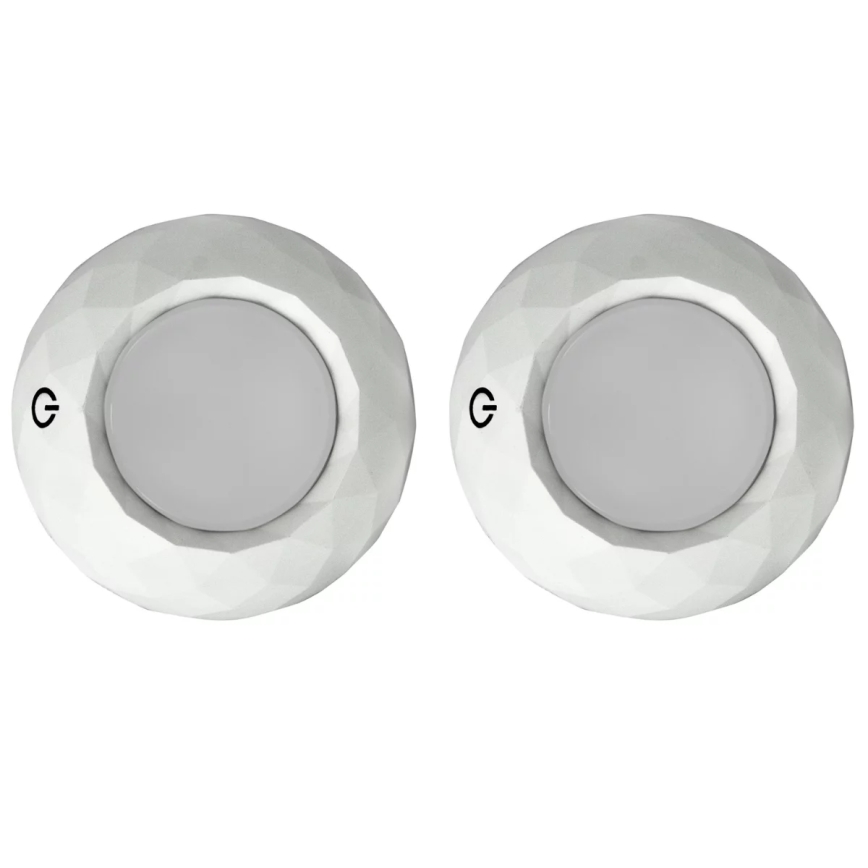 SET 2x Lampada LED tattile orientativa LED/4,5V/3xAAA