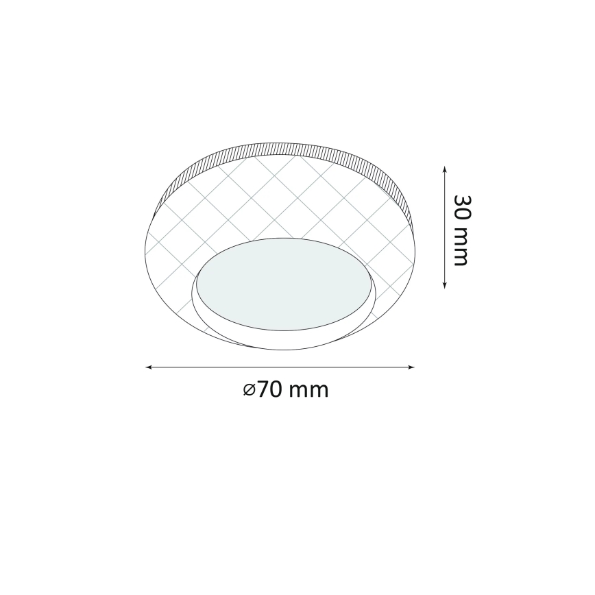 SET 2x Lampada LED tattile orientativa LED/4,5V/3xAAA
