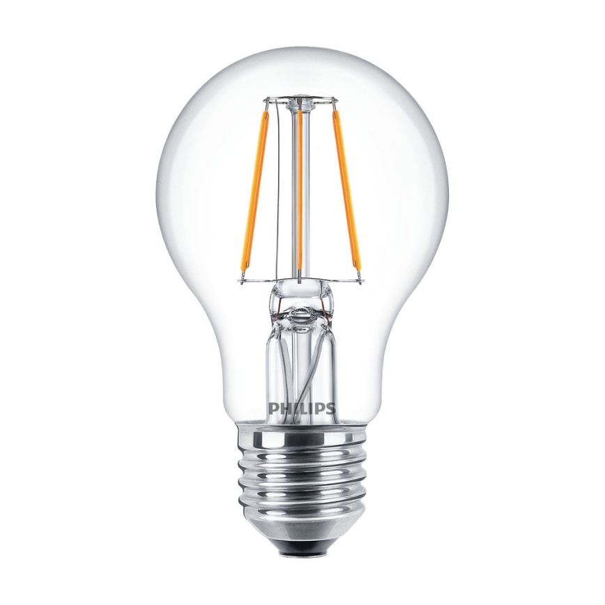 SET 2x LED Lampadina VINTAGE Philips A60 E27/4,3W/230V 2700K