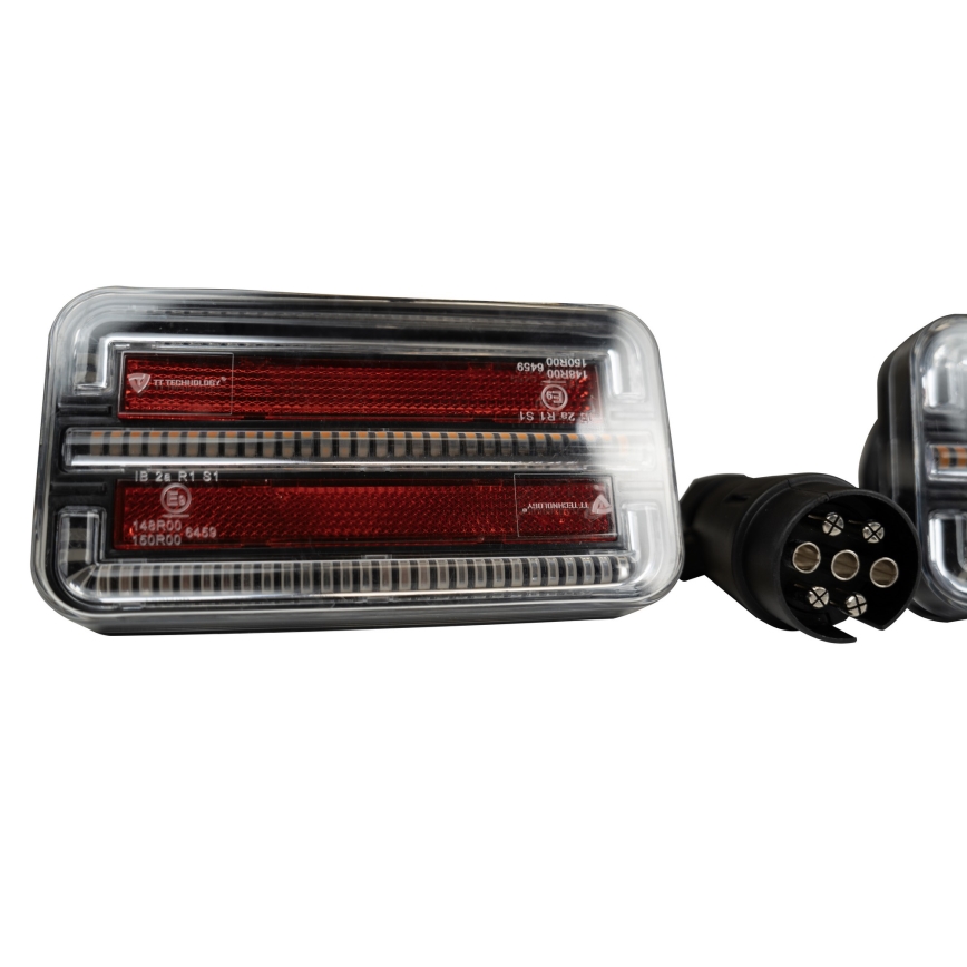 SET 2x LED Luce per auto senza fili LED/12-24V Wi-Fi IP67