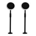 SET 2x LED Regolabile solare lampada GARDEN LED/3W/5V 42-80 cm 3000K IP65 1000 mAh
