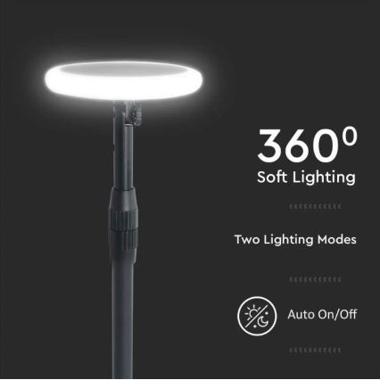 SET 2x LED Regolabile solare lampada GARDEN LED/3W/5V 42-80 cm 3000K IP65 1000 mAh