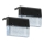 SET 2x LED RGB Applique solare LED/1W/1,2V 3500K IP65 600 mAh