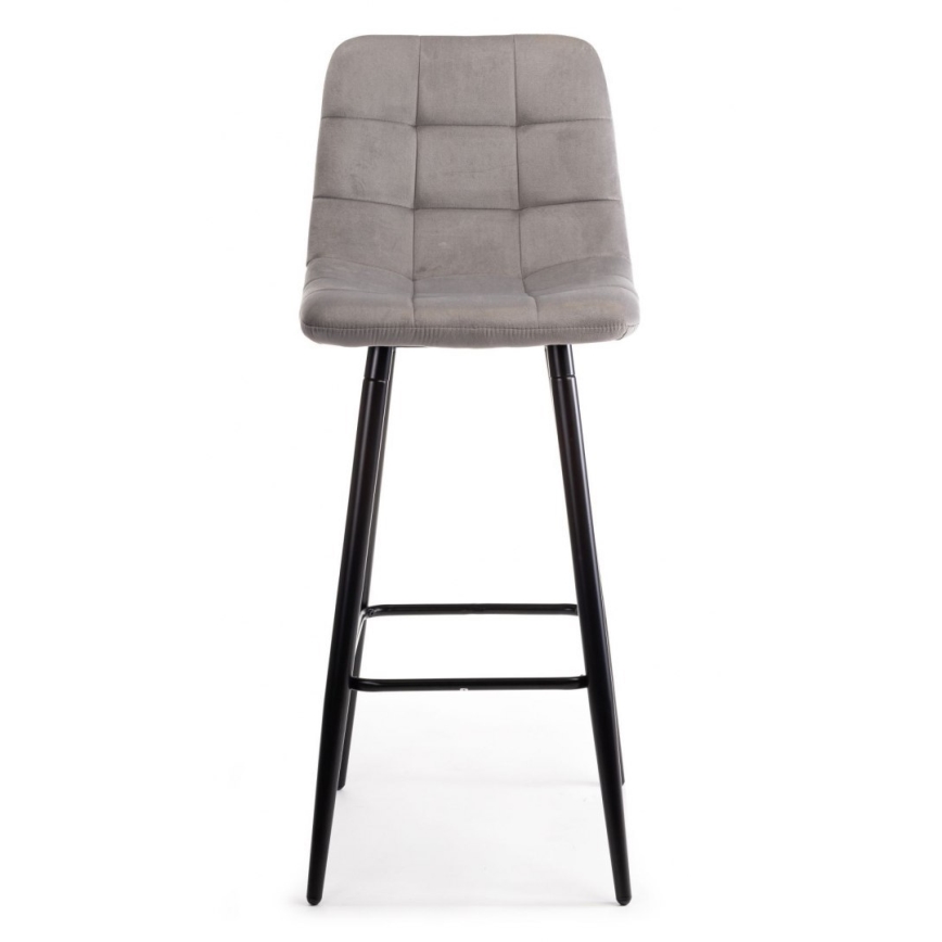 SET 2x Sgabelli HOKER 105x44 cm grigio