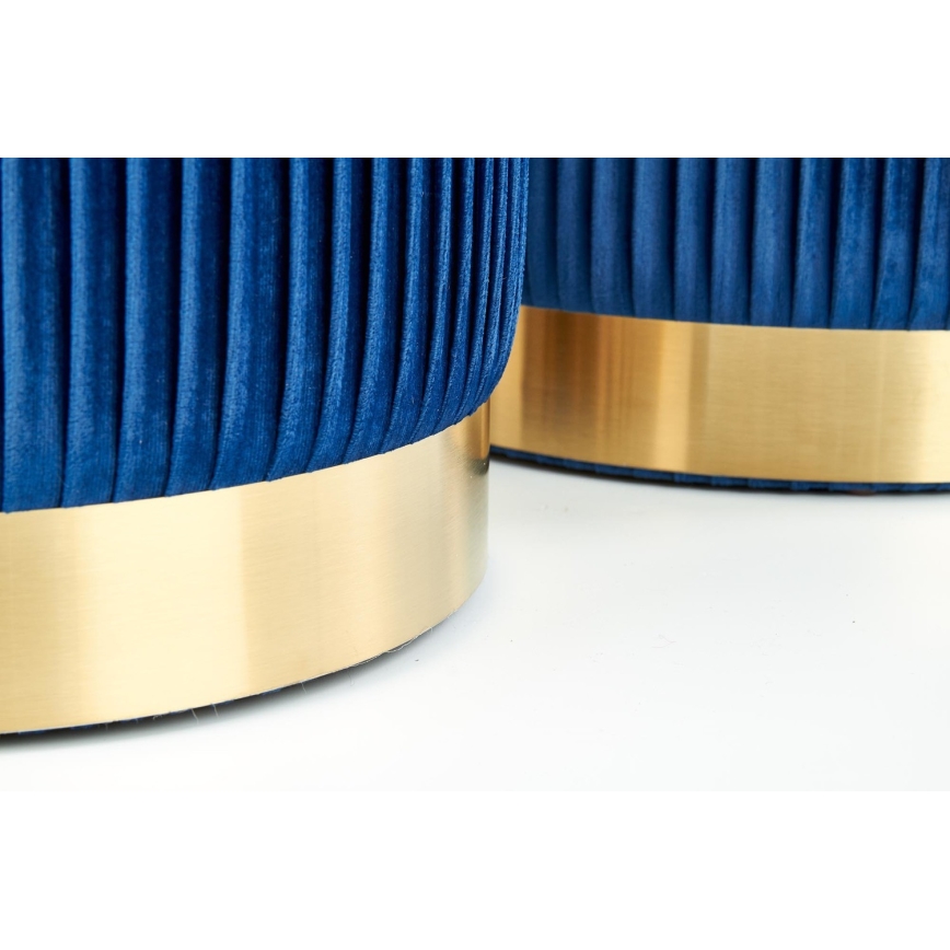 SET 2x Tabacco MONTY diametro 36/66 cm blu/oro