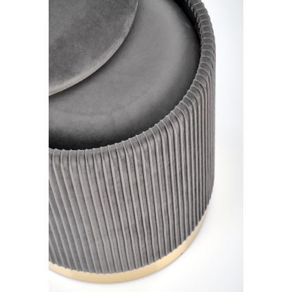 SET 2x Tabacco MONTY diametro 36/66 cm grigio/oro
