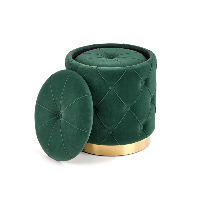 SET 2x Tabacco POLLY diametro 40/44 cm verde/oro