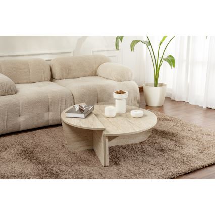 SET 2x Tavolino ORION beige