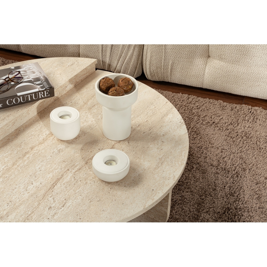 SET 2x Tavolino ORION beige
