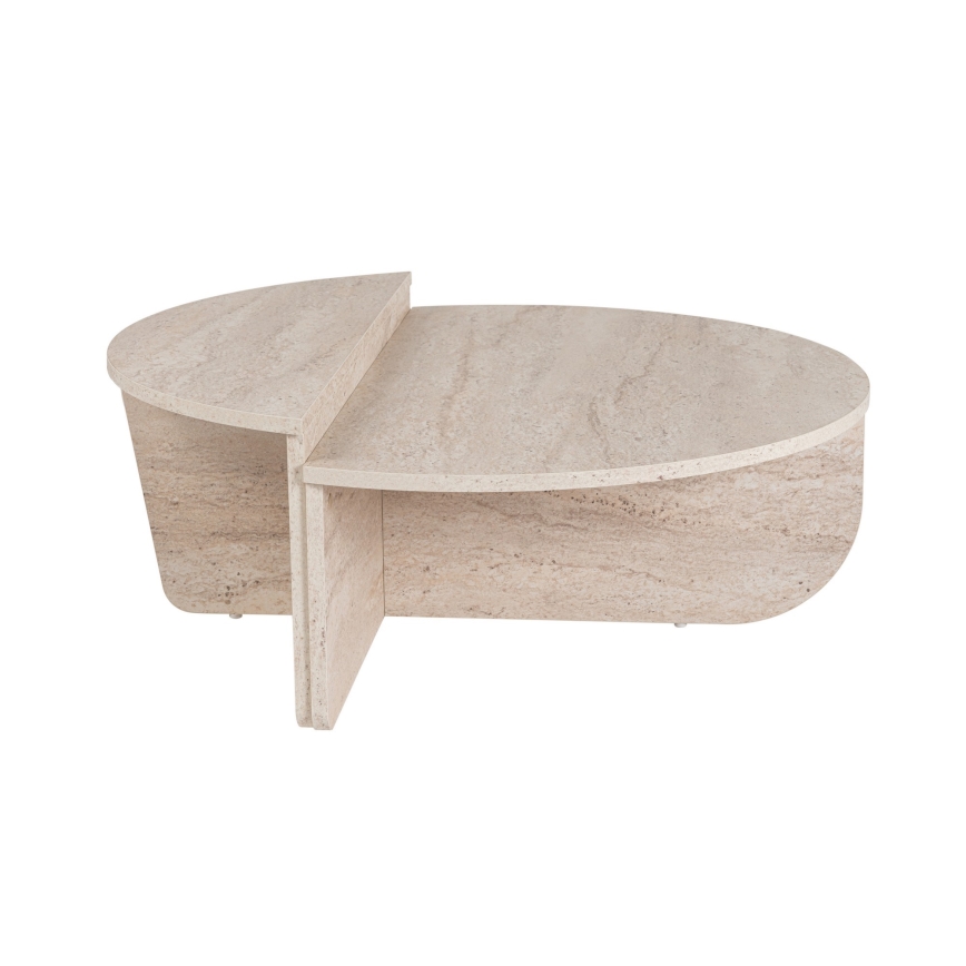 SET 2x Tavolino ORION beige