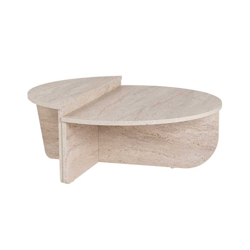 SET 2x Tavolino ORION beige