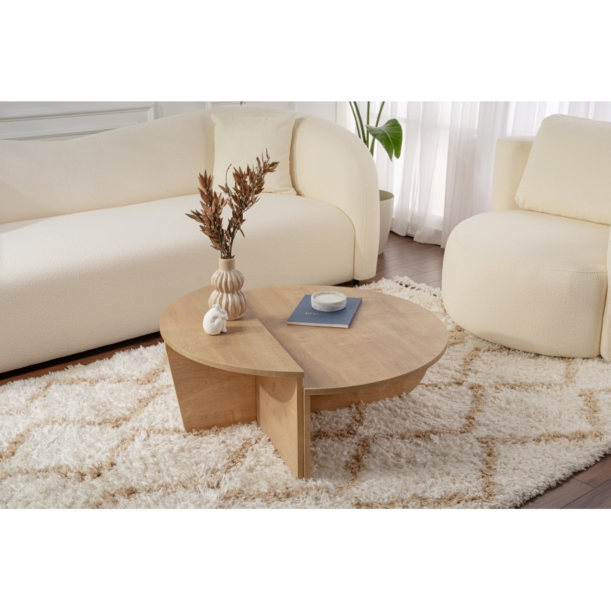 SET 2x Tavolino ORION quercia