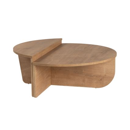 SET 2x Tavolino ORION quercia