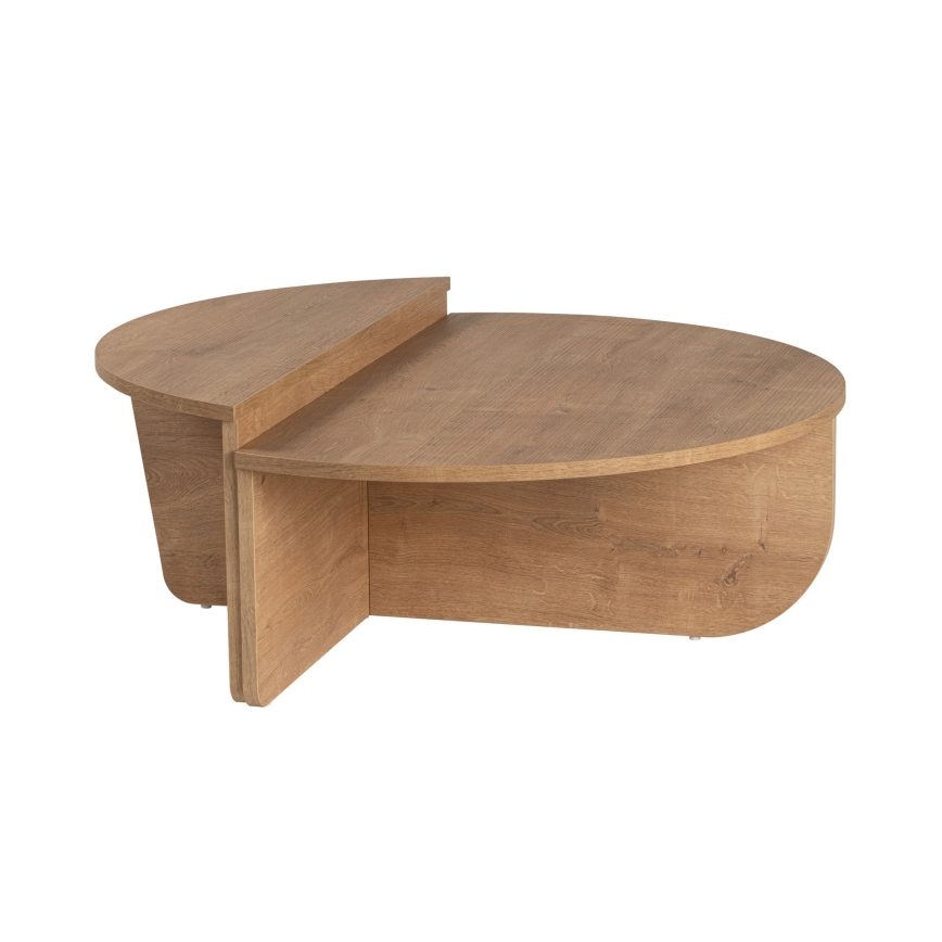 SET 2x Tavolino ORION quercia
