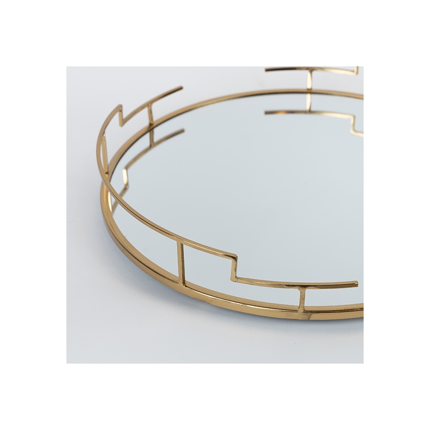 SET 2x Vassoio decorativo diametro 39/30,5 cm