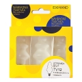 SET 3 pz Lampadina di ricambio TREE E10/20V/0,1A bianca Fatto in Europa