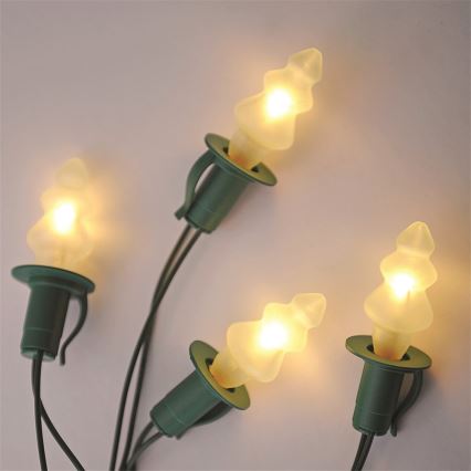 SET 3 pz Lampadina di ricambio TREE E10/20V/0,1A bianca Fatto in Europa