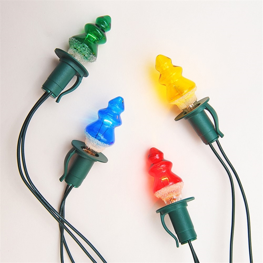 SET 3 pz Lampadina di ricambio TREE E10/20V/0,1A multicolore Fatto in Europa