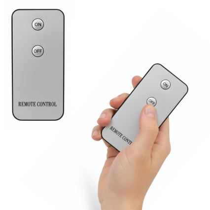 Set 3x candele LED BRILLO, LED/3xAAA, colore crema + telecomando