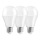 SET 3x Lampadina LED A60 E27/10W/230V 3000K