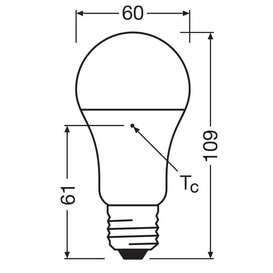 SET 3x Lampadina LED A60 E27/10W/230V 4000K