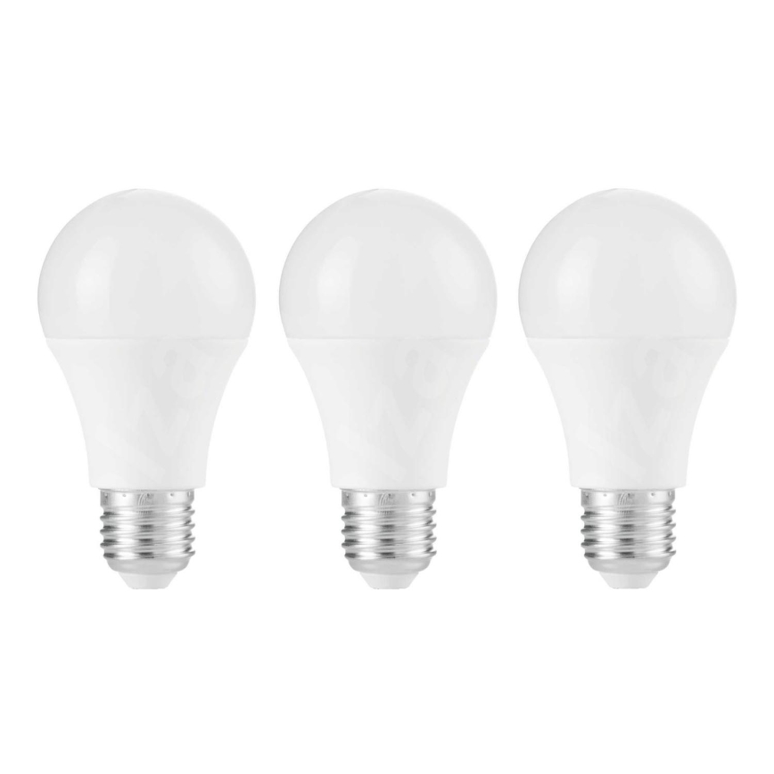 SET 3x Lampadina LED A67 E27/13W/230V 4000K - Attralux