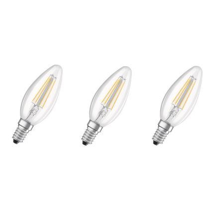 SET 3x Lampadina LED BASE B40 E14/4W/230V 4000K – Osram