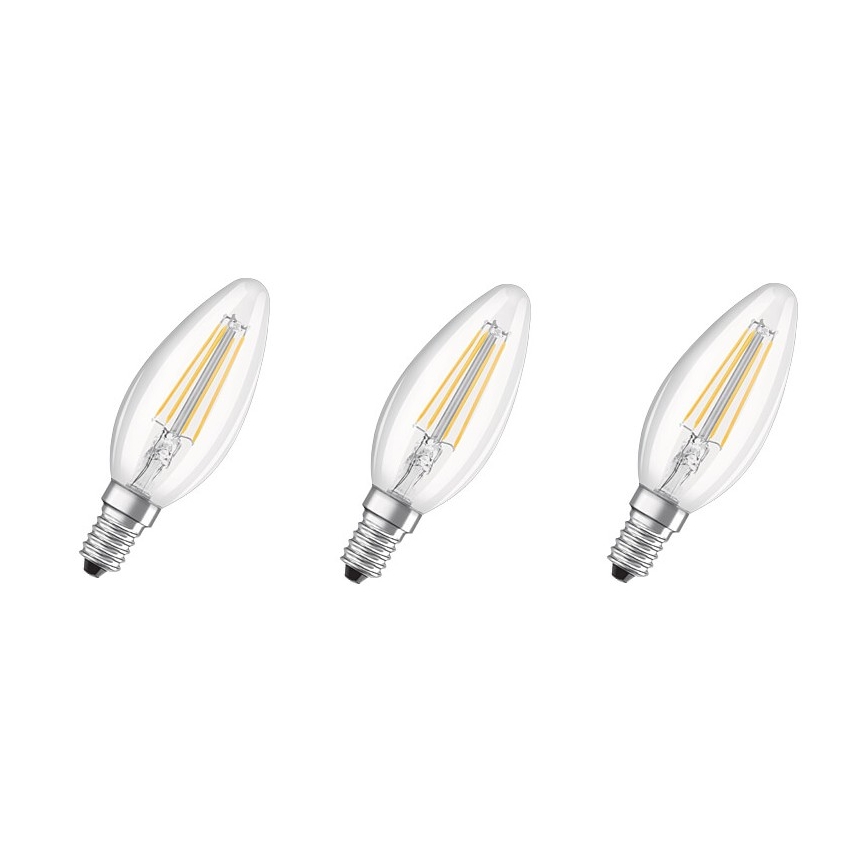 SET 3x Lampadina LED BASE B40 E14/4W/230V 4000K – Osram