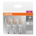 SET 3x Lampadina LED BASE P40 E14/4W/230V 4000K – Osram