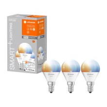 SET 3x Lampadina LED dimmerabile SMART+ E14/5W/230V 2700K-6500K Wi-Fi - Ledvance
