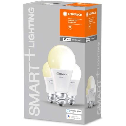 SET  3x Lampadina LED dimmerabile SMART+ E27/14W/230V 2700K Wi-Fi - Ledvance