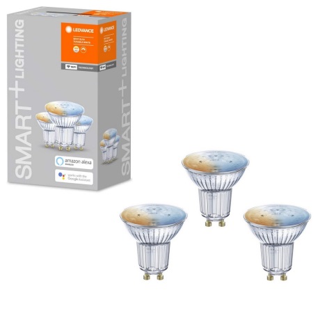 SET 3x Lampadina LED dimmerabile SMART+ GU10/5W/230V 2700K-6500K Wi-Fi - Ledvance