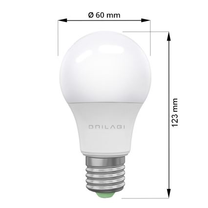 SET 3x Lampadina LED ECOLINE A60 E27/15W/230V 6500K - Brilagi