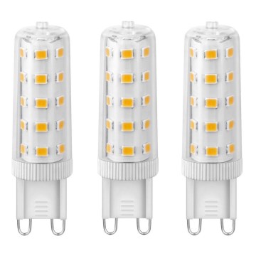 SET 3x Lampadina LED ECOLINE G9/4,5W/230V 3000K - Brilagi