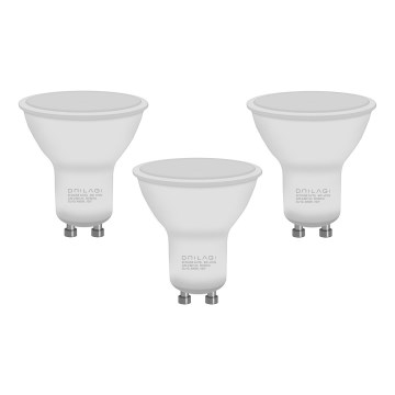 SET 3x Lampadina LED ECOLINE GU10/6W/230V 4000K - Brilagi