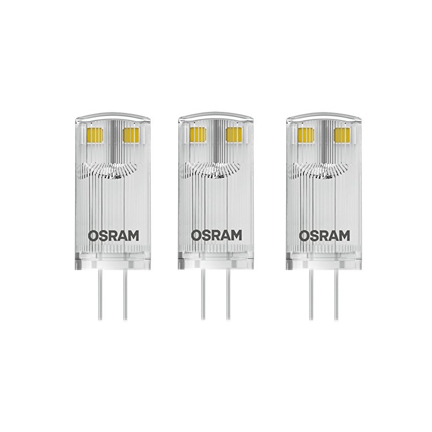 SET 3x Lampadina LED G4/0,9W/12V 2700K - Osram